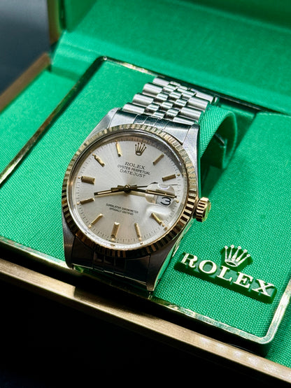 1983 Rolex Datejust 36 16013 18KT Yellow Gold Bezel