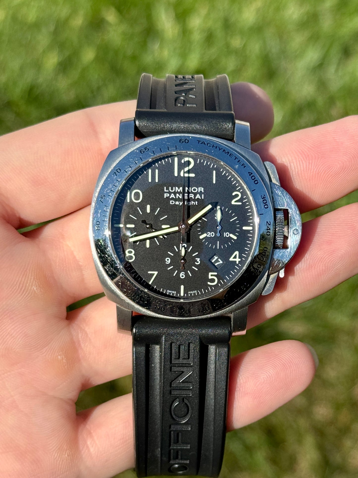 2007 Panerai Luminor Chronograph Daylight 44mm