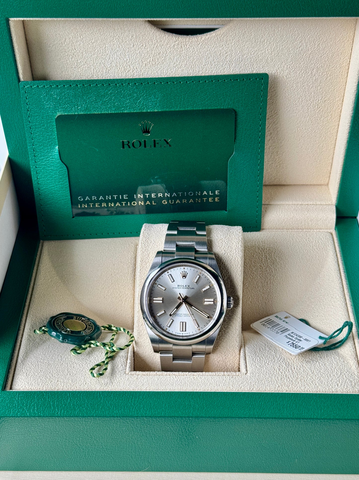2023 Rolex Oyster Perpetual 41mm Silver