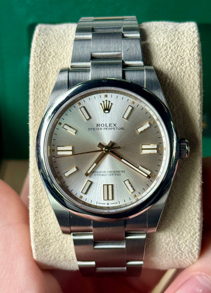 2023 Rolex Oyster Perpetual 41mm Silver