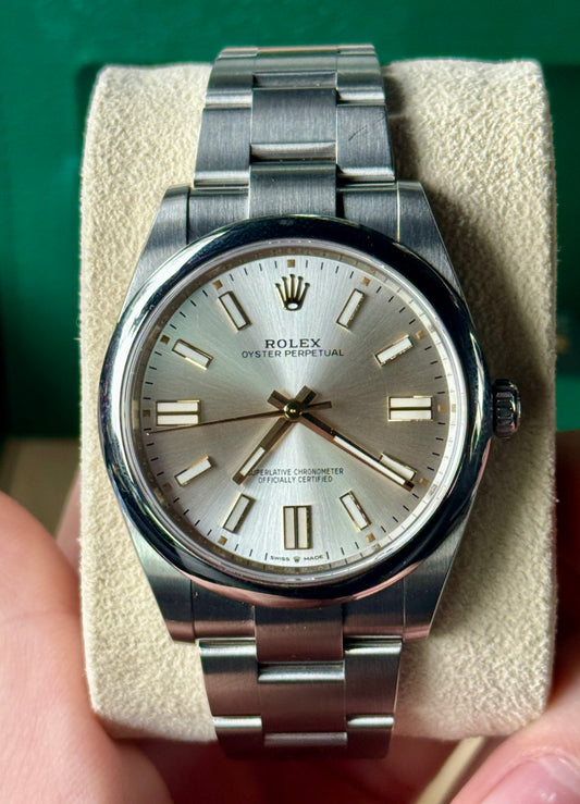 2023 Rolex Oyster Perpetual 41mm Silver