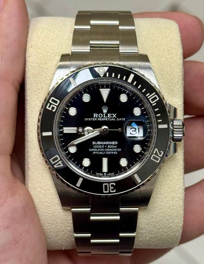 Unworn 2021 Rolex Submariner 126610LN