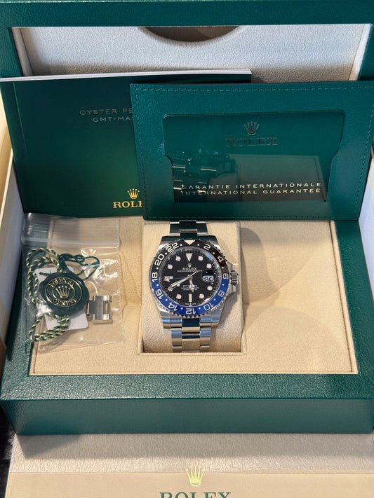 Unworn 2023 Rolex GMT-Master ii “Batman” 126710BLNR