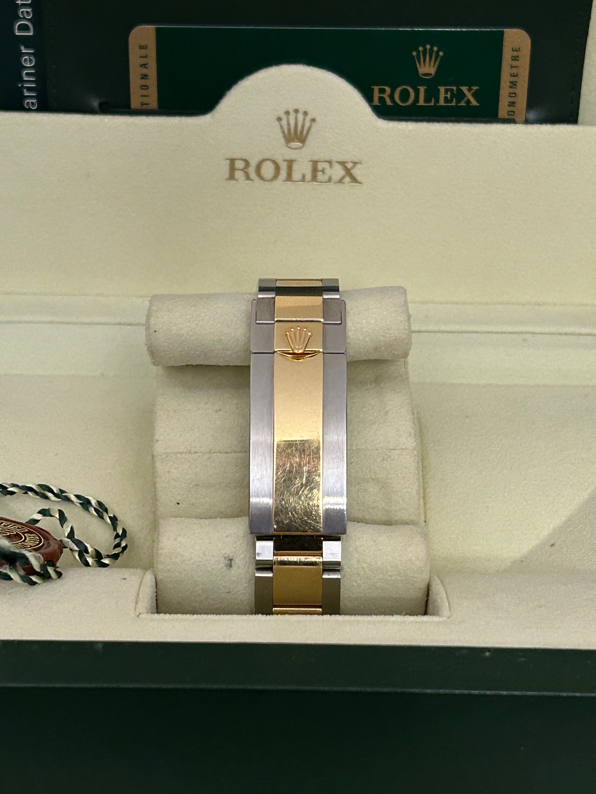 2010 Rolex Submariner Date Two-Tone Stainless Steel and Yellow Gold Black Dial 116613LN